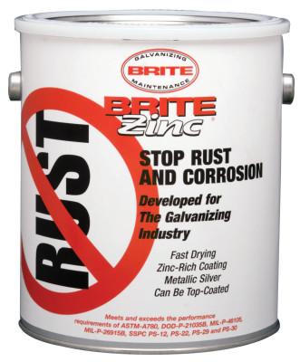 Weld-Aid Brite® Zinc® Galvanizing Compound, 1 gal, Metal Pail, B-200