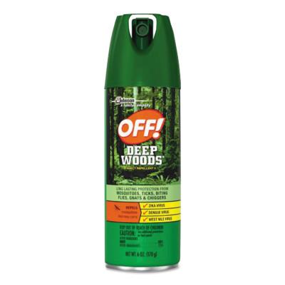 Diversey Deep Woods Dry Insect Repellent, 4oz, Aerosol, Neutral, 616304