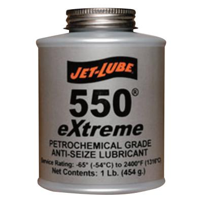 Jet-Lube 550?? Extreme?? Anti-Seize Compound and Lubricant, 1 lb, Brush Top Can, 47104