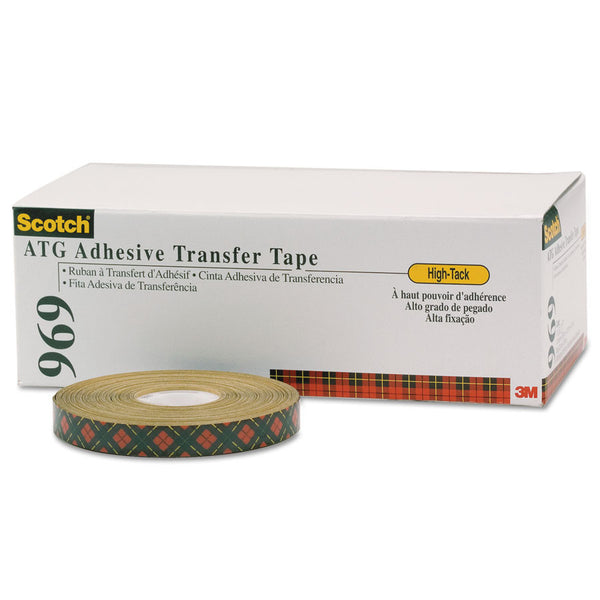 Scotch A.T.G. Adhesive Transfer Tape 969 (Case of 48) - AMMC