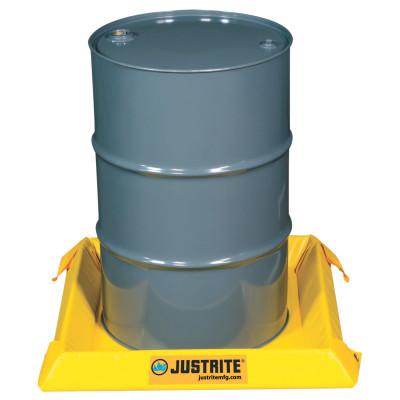 Justrite Maintenance Spill Containment Berms, Yellow, 10 gal, 2 ft x 2 ft, 28400