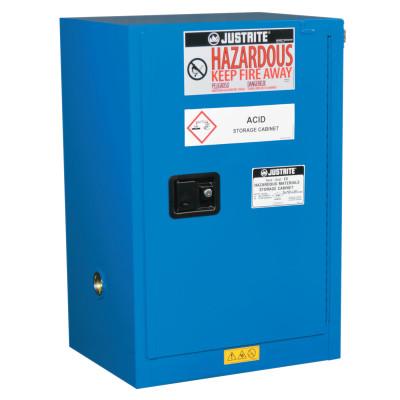 Justrite Sure-Grip EX Compac Hazardous Material Steel Safety Cabinet, 12 Gallon, 861228