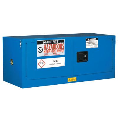 Justrite Sure-Grip EX Piggyback Hazardous Material Steel Safety Cabinet, 12 Gallon, 861328