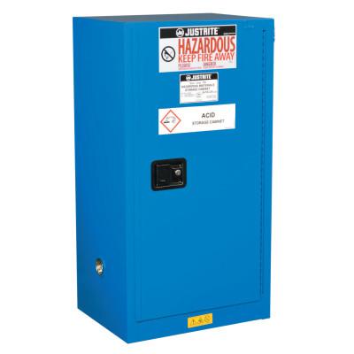 Justrite Sure-Grip EX Compac Hazardous Material Steel Safety Cabinet, 15 Gallon, 861528