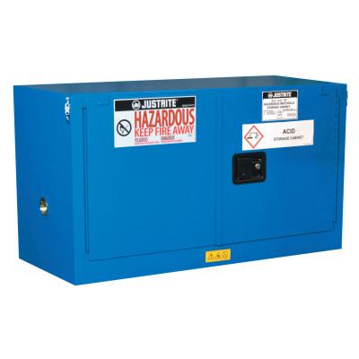 Justrite ChemCor Piggyback Hazardous Material Safety Cabinet, 17 Gallon, 8617282