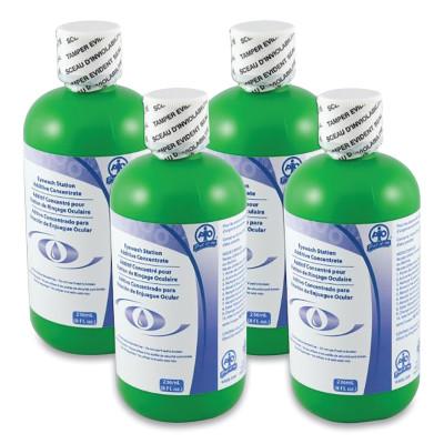 Justrite HUGHES EYEWASH ADDITIVESOL,USA, PK/4 8OZ BTLS, ADDR4PKUS