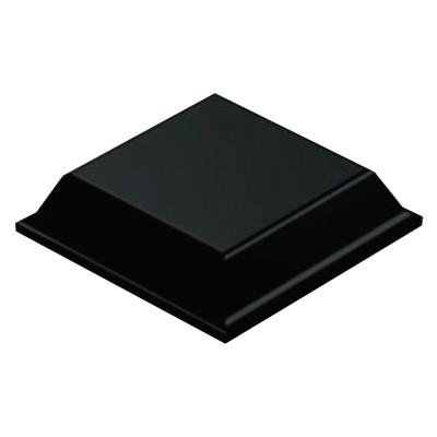 3M™ Bumpon™ Tapered Square Bumpers, Black, Polyurethane, .09 X .41, 673702
