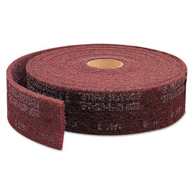 3M™ Scotch-Brite Clean and Finish Roll Pads, Very Fine, Maroon, 048011-00260