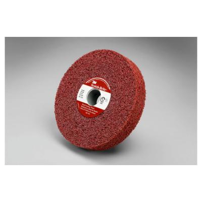 3M™ Scotch-Brite Metal Finishing Wheels, 6 in Dia, 1in Arbor, Coarse, Aluminum Oxide, 048011-01861