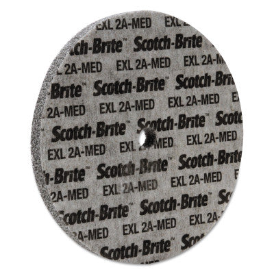 3M™ Scotch-Brite EXL Unitized Deburring Wheel, 6 X 1/2, Medium, Aluminum Oxide, 048011-15534