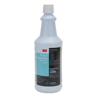 3M™ TB Quat Disinfectant Ready-To-Use Cleaner, 1 qt Bottle, Pleasant Lemon Fragrance, 048011-29612
