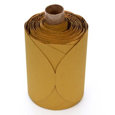 3M™ Stikit Gold Film Disc Rolls, Aluminum Oxide, 6 in Dia, P80 Grit, 051131-01363