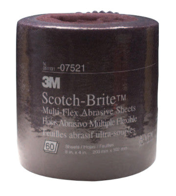 3M™ Scotch-Brite Multi-Flex Sheet Roll, Aluminum Oxide, Very Fine, 051131-07521