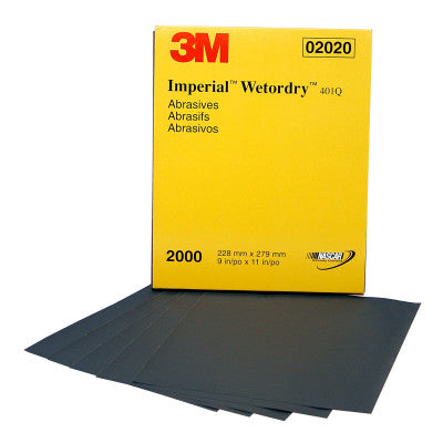 3M™ Paper Sheets 336U, 9 in x 11 in, 36 Grit, 120 C-weight, 051144-02113