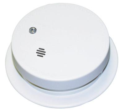 Kidde Battery Operated Smoke Alarms, Smoke, Ionization, 4 in Diam, 0914E