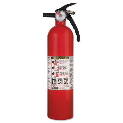 Kidde FA110 Multipurpose Home Fire Extinguisher, UL Rated 1-A: 10-B:C, 2.5 lbs, 466142MTL
