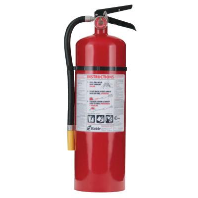 Kidde ProLine Multi-Purpose Dry Chemical Fire Extinguishers-ABC Type, 10 lb Cap. Wt., 466204
