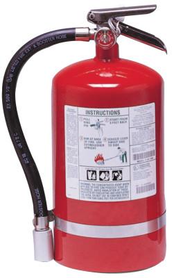 Kidde Halotron I Fire Extinguishers, For Class B and C Fires, 11 lb Cap. Wt., 466729