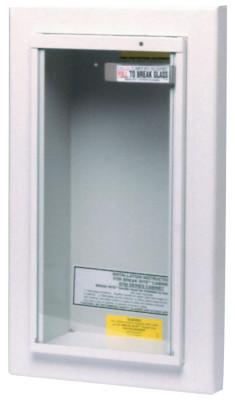 Kidde Extinguisher Cabinets, Semi-Recessed, steel, Tan, 10 lb, 468045