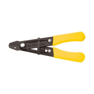 Klein Tools Compact Wire Stripper/Cutter w/ Spring, 5 in Long, 26-12 AWG Solid/Stranded, Yellow, 1004