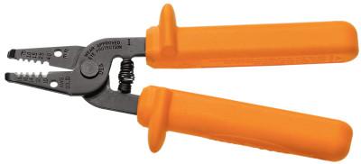 Klein Tools Insulated Wire Strippers, 6 in, 10-18 AWG, Orange, 11045-INS