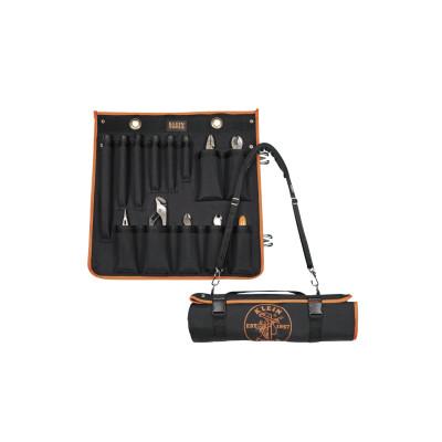 Klein Tools UTILITY INSULATED 13-PCTOOL KIT W/ROLL-UP CASE, 33525SC