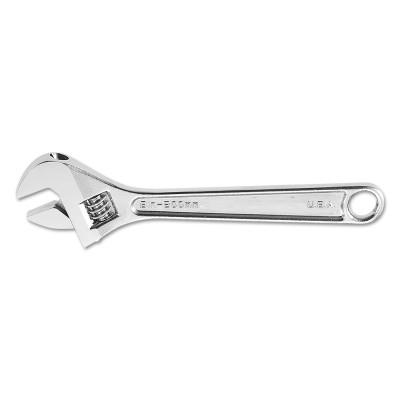Klein Tools Adjustable Wrenches, 15 in Long, 1 11/16 in Opening, Chrome, 506-15