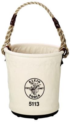 Klein Tools Tapered-Wall Buckets, 1 Compartment, 13 in X 12 in, 5113