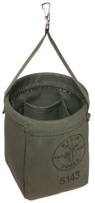 Klein Tools Tapered-Bottom Bags, 2 Compartments, 5143