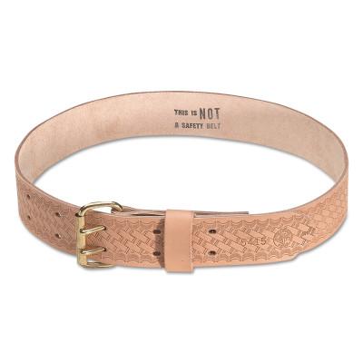 Klein Tools Large Waist Belt; Heavy-Duty Embossed Tool Waist Belt, Large, 5415L