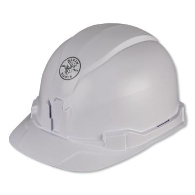 Klein Tools Hard Hat, Non-vented, Cap Style, 60100
