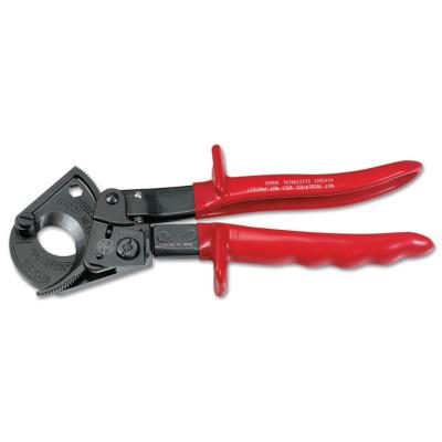 Klein Tools Ratcheting Cable Cutters, 10 in, Shear Cut, 63060
