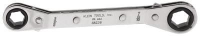 Klein Tools 3/8"X7/16"6PT OFFSET RAT, 68236