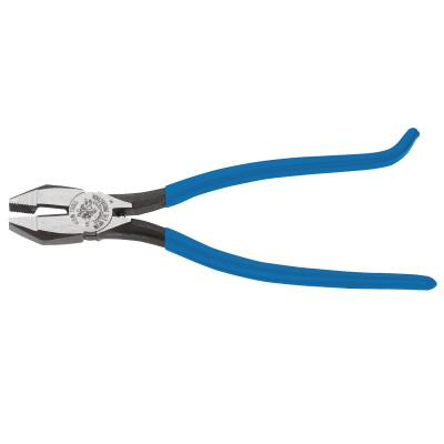 Klein Tools Ironworker's Standard Work Plier, 9-1/4 in Overall Length, 5/8 in Cutting Length, Plastic Dipped Handle, D2000-7CST