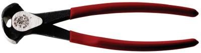 Klein Tools High-Leverage End-Cutting Pliers, 8-1/2 in , Plastic-Dipped Grip, D232-8
