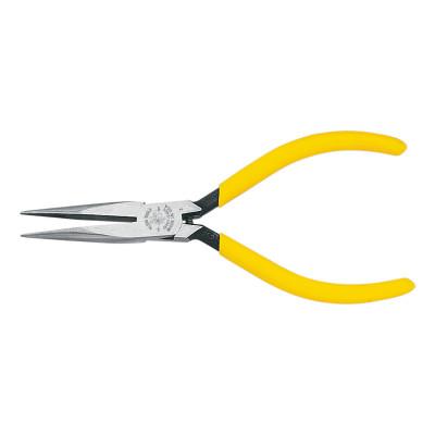 Klein Tools Slim Long-Nose Pliers, Alloy Steel, 5 9/16 in, D307-51/2C