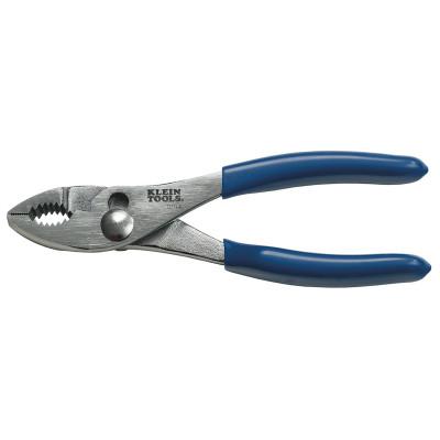 Klein Tools Standard Slip-Joint Pliers, 8 in, Plastic Dipped Handle, D511-8