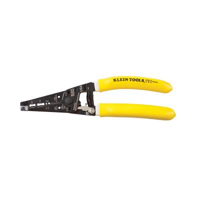 Klein Tools Klein-Kurve Cable Stripper/Cutter, 7-3/4 in Long, Square, 12 to 14 AWG, K1412