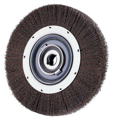 Advance Brush Medium Crimped Wire Wheel Brush, 6 D x 1 1/16 W, .012 Carbon Steel, 6,000 rpm, 81115