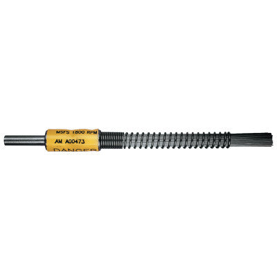 Advance Brush Specialty Coil Spring Brushes, Carbon Steel, 1,800 rpm, 3/8" x 0.014", 82943