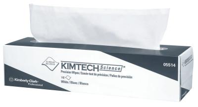 Kimberly-Clark Professional Kimtech Science Precision Wipe Tissue Wipers, Pop-Up Box, White, 140 per box, 05514