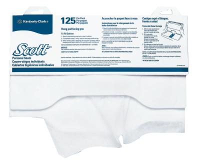 Kimberly-Clark Professional Scott Personal Seats Toilet Seat Covers, 1-Ply, Paper, 07410