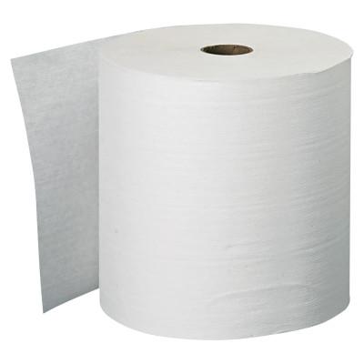Kimberly-Clark Professional Kleenex Towels, Hard Roll, 1.5" Core, 600 ft. Roll, White, 11090