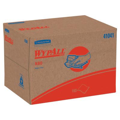 Kimberly-Clark Professional X80 Cloth, BRAG™ Box, Blue, 160 per box, 41041
