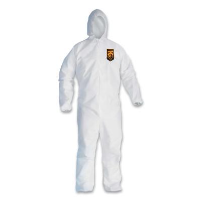 Kimberly-Clark Professional KLEENGUARD* A30 Breathable Splash & Particle Protection Coverall, XL, w/Hood, 46114