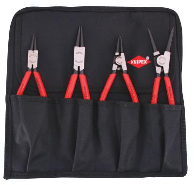 Knipex Internal/External Snap Ring Pliers Set, Straight .035-.070 in Tips, 9K001953US