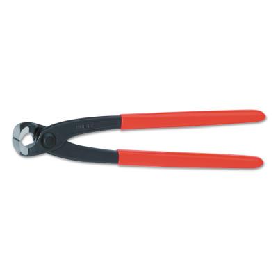 Knipex Concretors' Nippers, 8 in, Polished, Plastic Coated Grip, 9901200