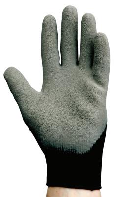 Kimberly-Clark Professional G40 Latex Coated Gloves, 7, Black/Gray, 97270