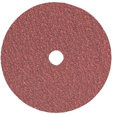 Pferd Ceramic Coated-Fiber Discs, 4 1/2 in Dia., 24 Grit, 62416