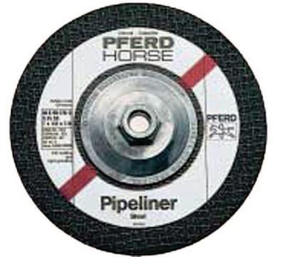 Pferd SG Pipeliner Cut-Off Wheel, 9 in Dia, 1/8 in Thick, 24 Grit Alum. Oxide, 63404